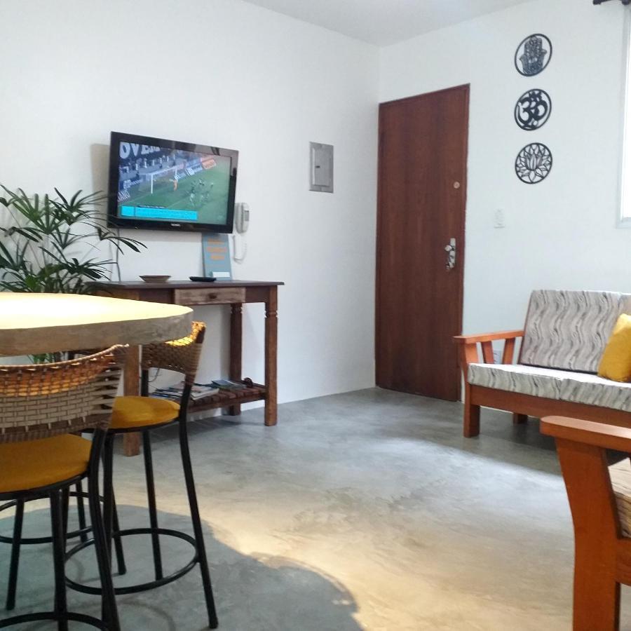 Apartamento Dona Frida Prainha Com Wifi Pe Na Areia Карагуататуба Экстерьер фото